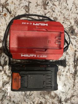 NURON HILTI C 4-22 COMPACT CHARGER Battery Charger and BATTERY INCLUDED $80  OBO