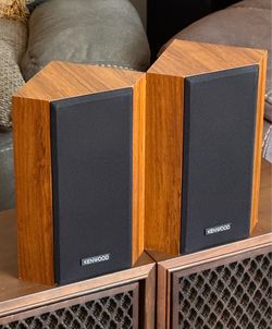 Vintage Kenwood LSK-06S 4” Full range 8 ohms Speakers - MINT