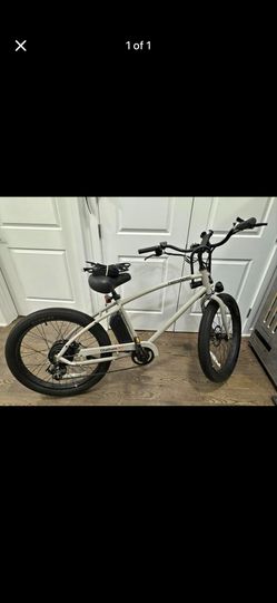 Retrospec e-bike beach cruiser