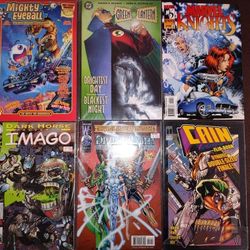 New Comics In Plastic 6 For 15