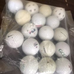 Golf balls Used
