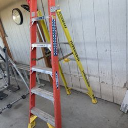 Werner 6ft Fiberglass Folding Ladder 