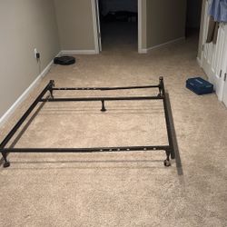 Full/Twin size Metal Adjustable Bed Frame