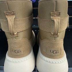 UGG I CLASSIC S CHESTNUT SUEDE ECO STRAP WATERPROOF MEN'S BOOTS SIZE US 9