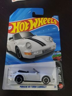 Hot Wheels Porsche 911 turbo cabriolet moc