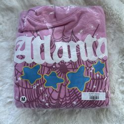Sp5der Atlanta Hoodie - Pink
