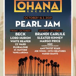 Ohana Festival October 1st & 2nd
