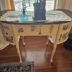 French Provincial Desk And Chair