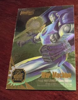 1995 Duo Blast Iron Man/War Machine card