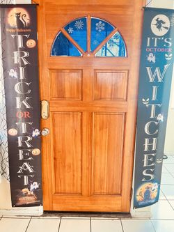 Halloween Porch Sign Banners