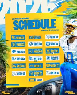 Chargers 2026 Season Tickets