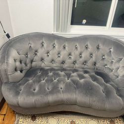 Love Seat And Sofa Velvet 