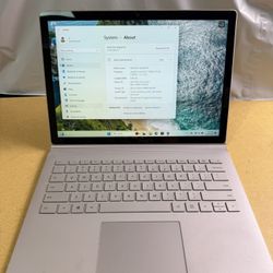 Microsoft book 2 i5  8gb 256gb ssd window11 pro touchscreen new window install  ready to use ,come with pen and keyboard ,no power adapter 