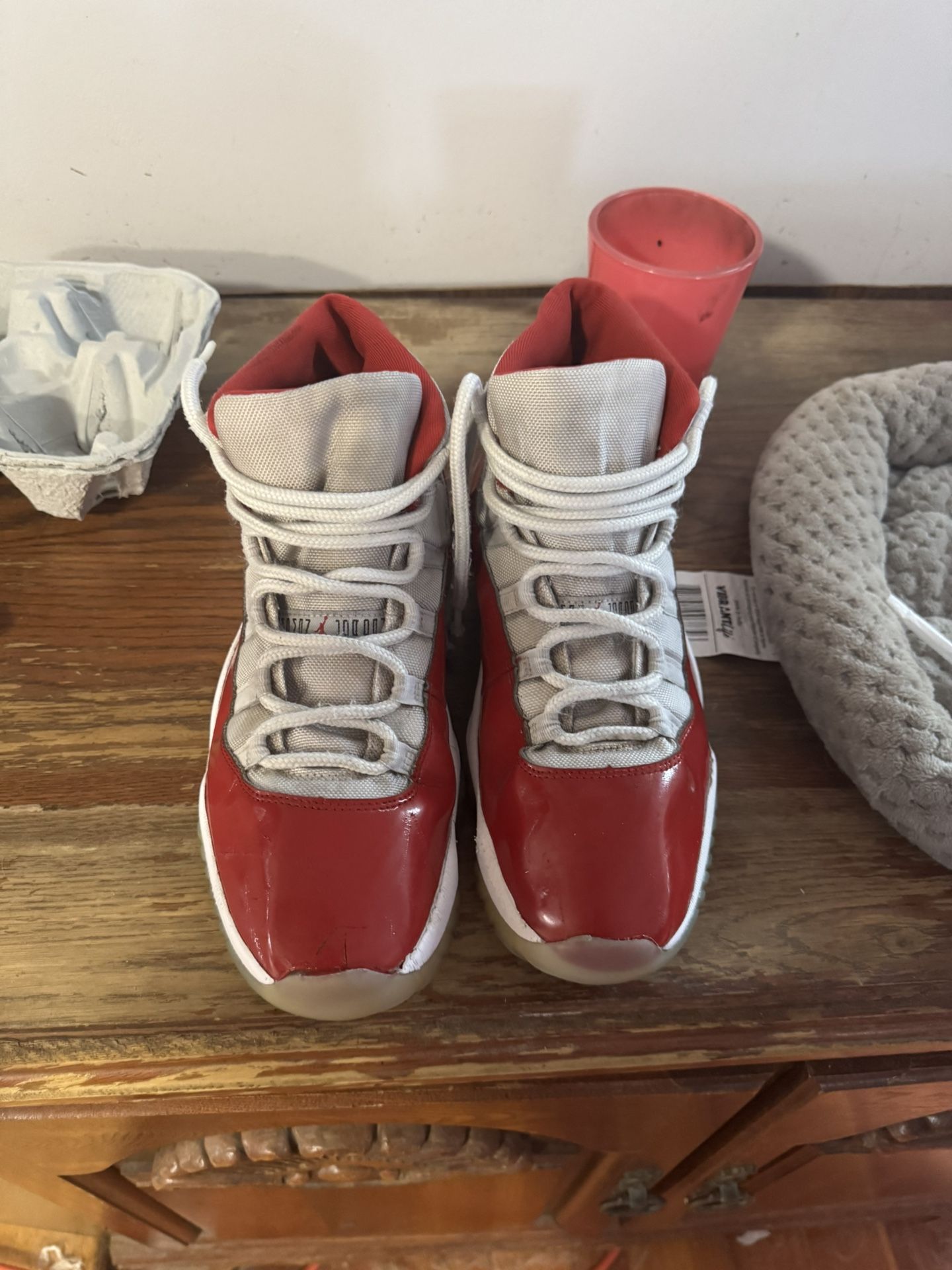 Jordan 11 Cherry Reds Size 12