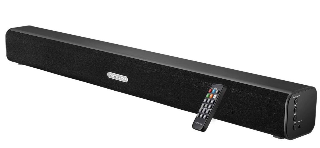 Samesay 24-Inch Soundbar 10W Wired And Wireless Bluetooth TV Sound Bar Speaker - Brand New In the Box