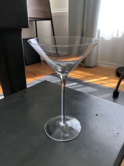 Crate and Barrel Martini Glasses (set of 8)