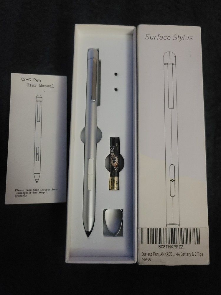 Surface Pen,Microsoft Pen Compatible with Surface Pro 8/7+/X/7/6/5/4/3, Surface Book 3/2/1, Surface Go, Surface Laptop, Surface Go Laptop