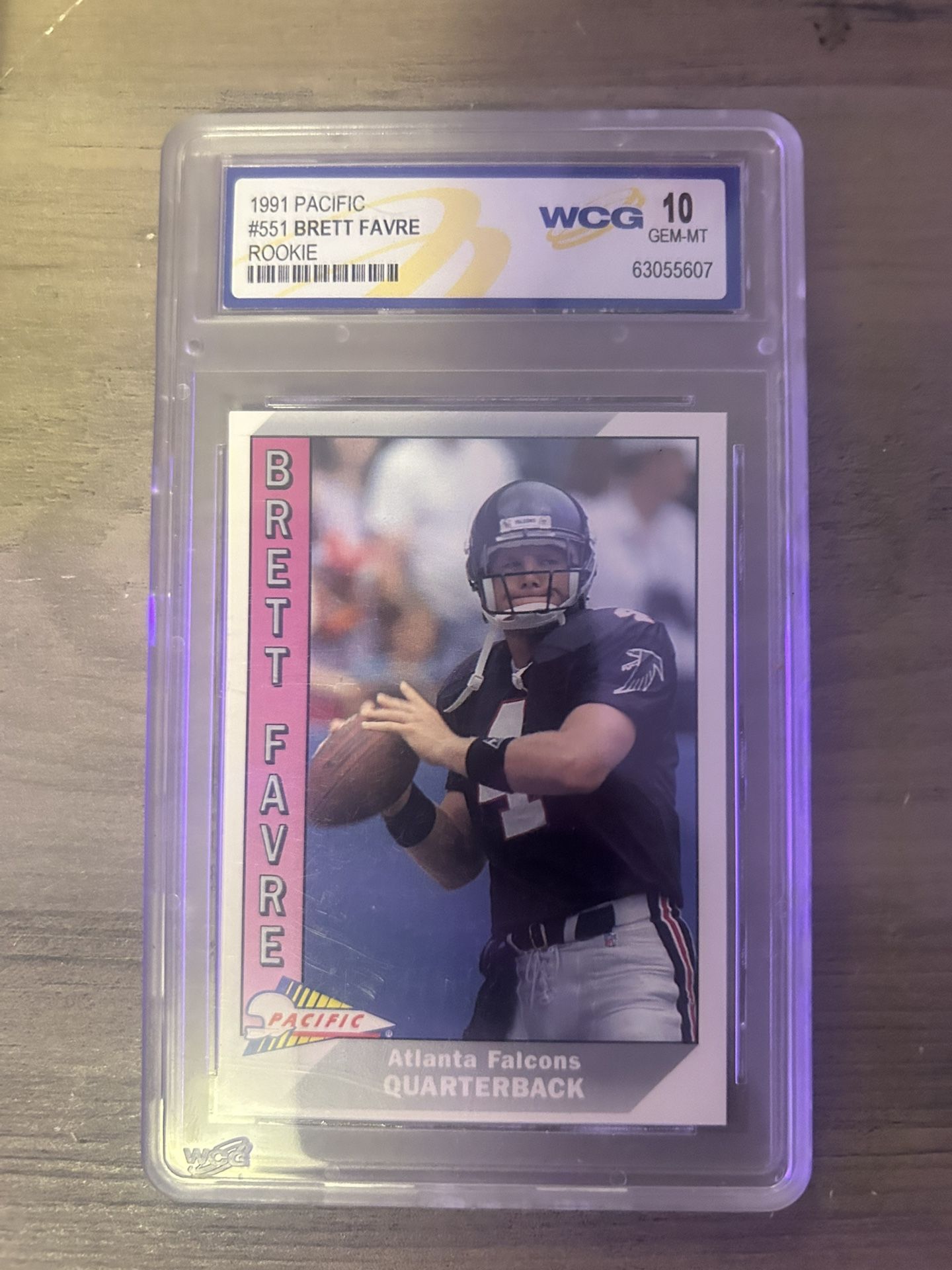 Graded football cards