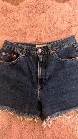 TopShop A-Line Jean Shorts