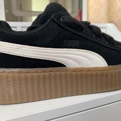 PUMA Womens Fenty X Creeper Phatty Lace Up Sneakers Shoes Casual - Black