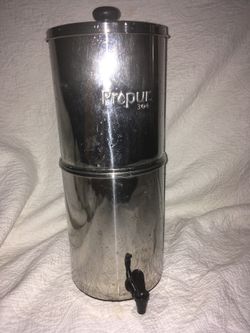 Propur water filter & 2 filters