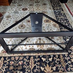 Glass Table TV Stand