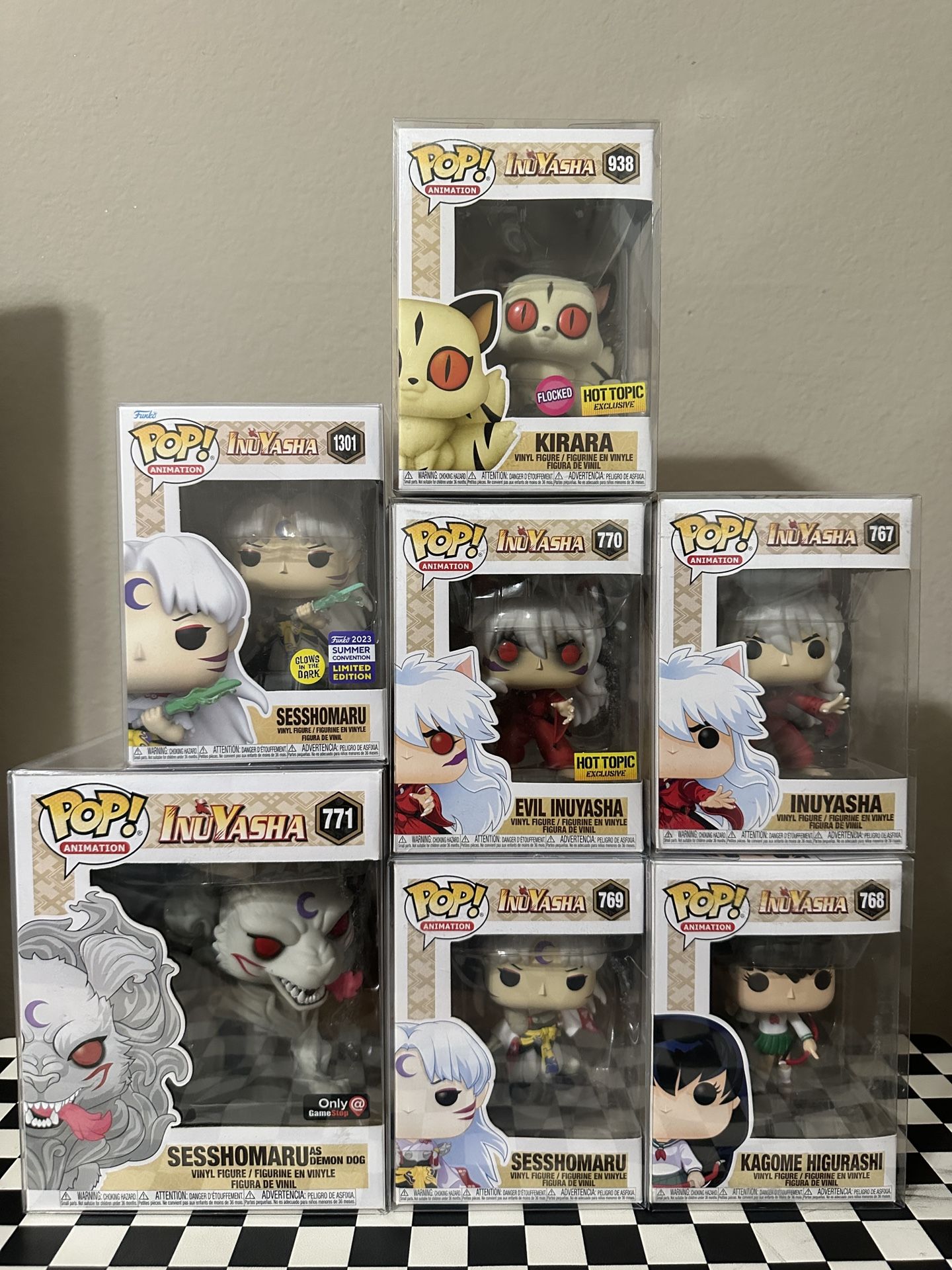 Inyusha Funko Pops