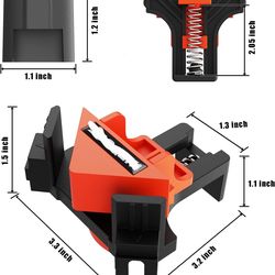 90 Degree Angle Clamps, Woodworking Corner Clip