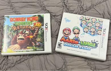 Donkey Kong Country and Mario & Luigi Dream Team