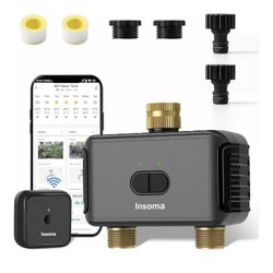 Smart Water Hose Timer Sprinkler Timer with 2 Outlet