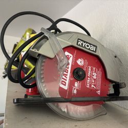 Ryobi 14amp 7.25" Circular Saw With Laser