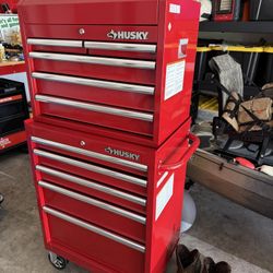 Like New Husky Tool Box Set