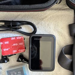 GoPro 9 Black With 4 Batteries And Camara Stick/ Chest Mount 