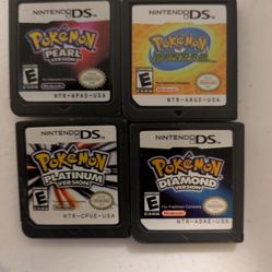 Lot Of 4 Nintendo DS Reproduction Games