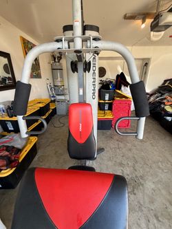 Weiderpro gray , black , red