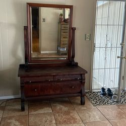 Antique Low  Gorgeous Dresser