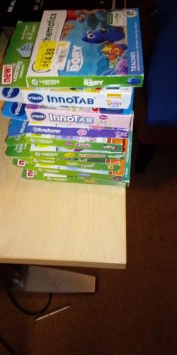 Leap pad and inbotab learning games