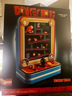 LEGO Super Mario Donkey Kong Arcade 72051 Set 1367 pcs 18+ Donkey Kong - IN HAND