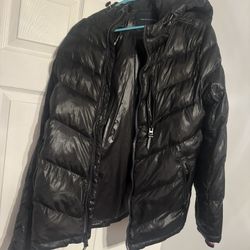  Men’s Tommy Hilfiger Black Coat Used