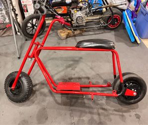 Stretched mini bike Azusa frame