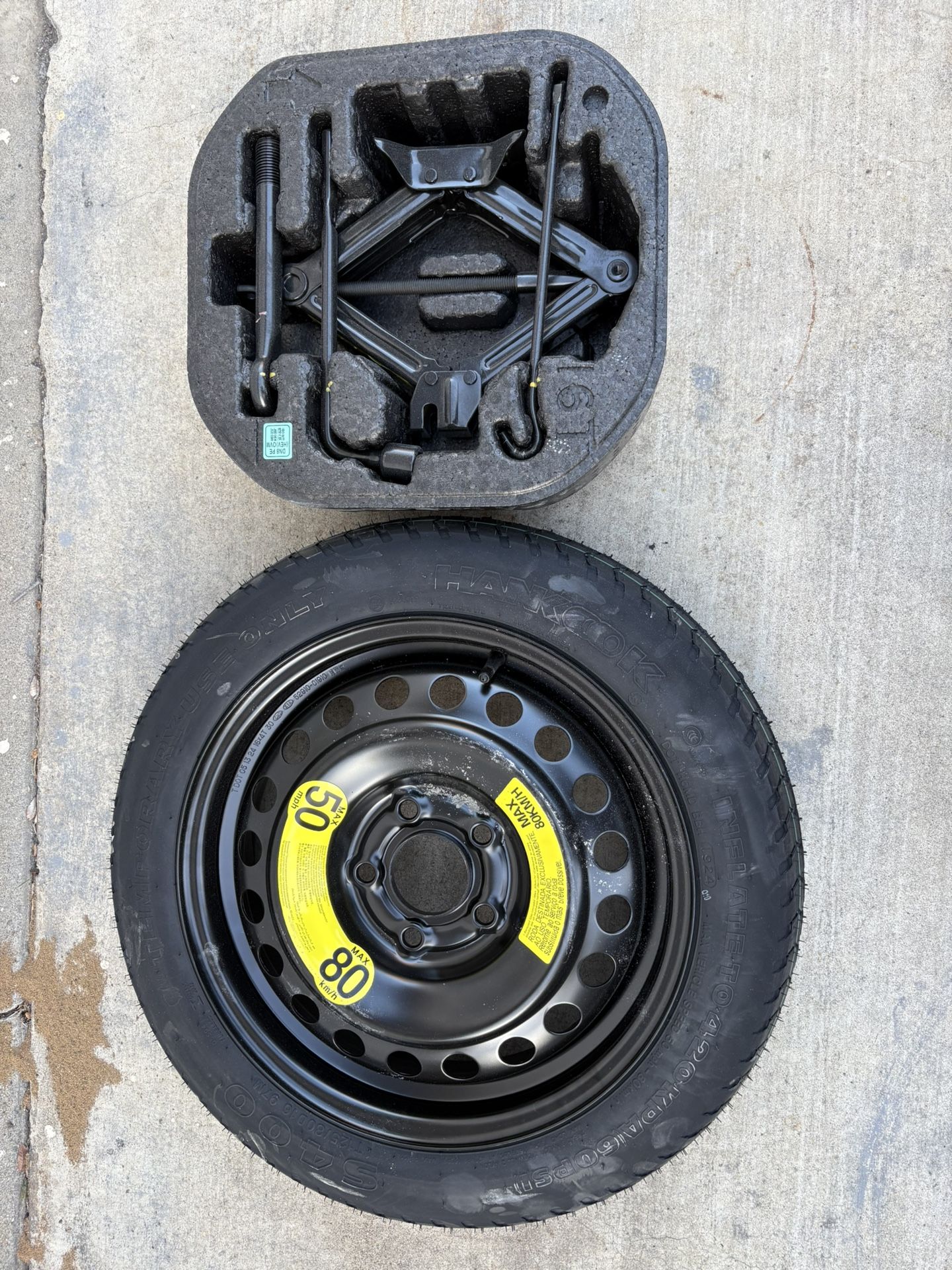 2024 Hyundai Sonata spare tire