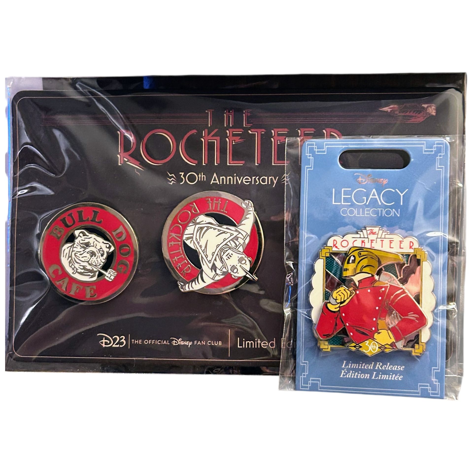 Disney The Rocketeer 30th Anniversary Limited Release Pins D23 Legacy Collection