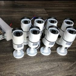 8 CAMARAS D SEGURIDAD-SURVEILLANCE SYSTEMS 🔥SPECIAL DEAL🔥