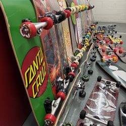 Custom and prebuilt skateboards