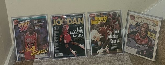 Michael Jordan Sports Illustrated And Beckett's