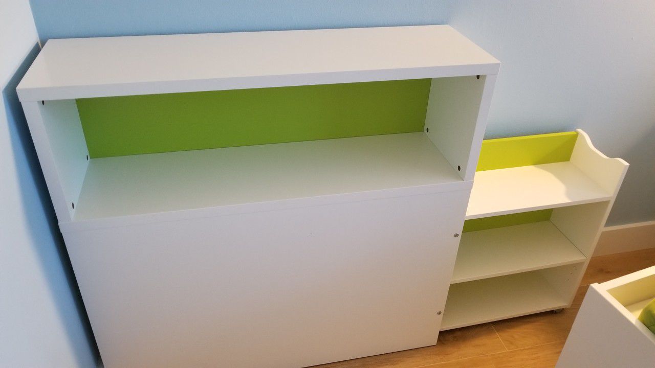 IKEA Flaxa Headboard with Storage