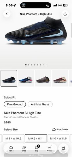 Nike Phantom 6 Elite High FG Soccer Cleats