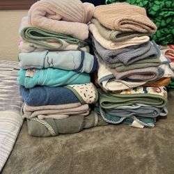 Baby Towel Blankets & Burp Towels 