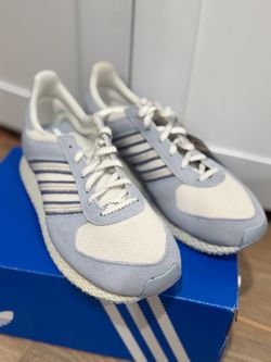 Adidas Originals Light Blue Suede Sneakers