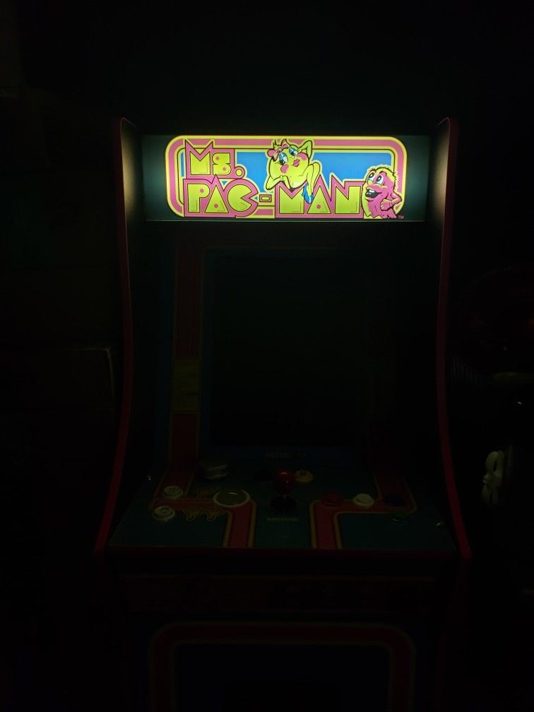 Ms Pacman No Coin Arcade Modded